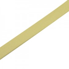 Basic flach Lederband 5mm Light olive green